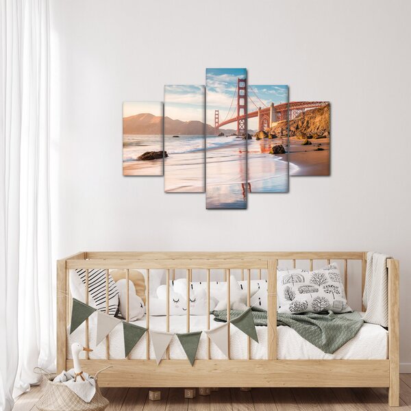 Kép - Golden Gate híd (150x105 cm)