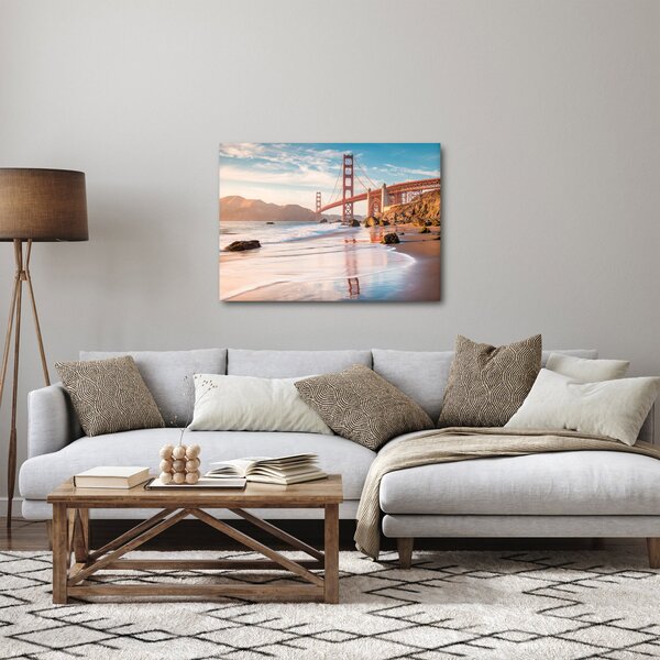 Kép - Golden Gate híd (70x50 cm)