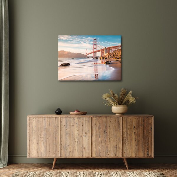 Kép - Golden Gate híd (70x50 cm)