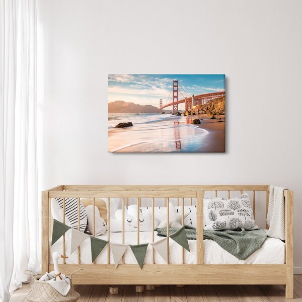 Kép - Golden Gate híd (90x60 cm)