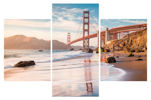 Kép - Golden Gate híd (90x60 cm)