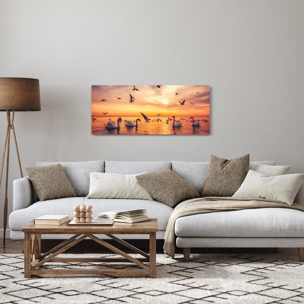 Kép - Hattyúk (120x50 cm)