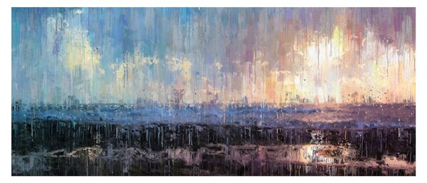Kép - Absztrakció (120x50 cm)