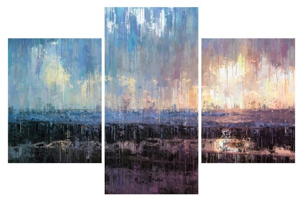 Kép - Absztrakció (90x60 cm)