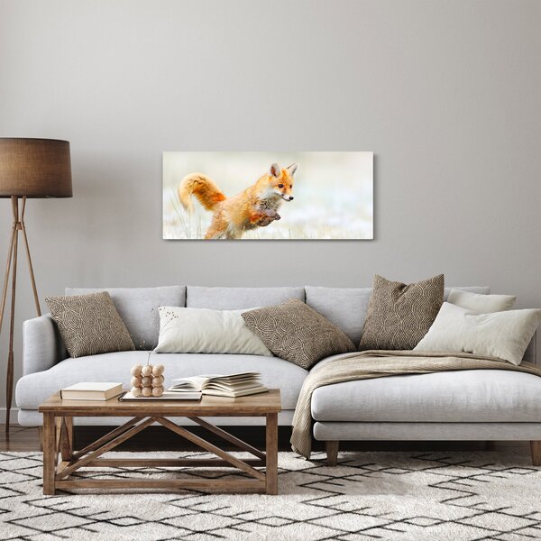Kép - Ugró róka (120x50 cm)