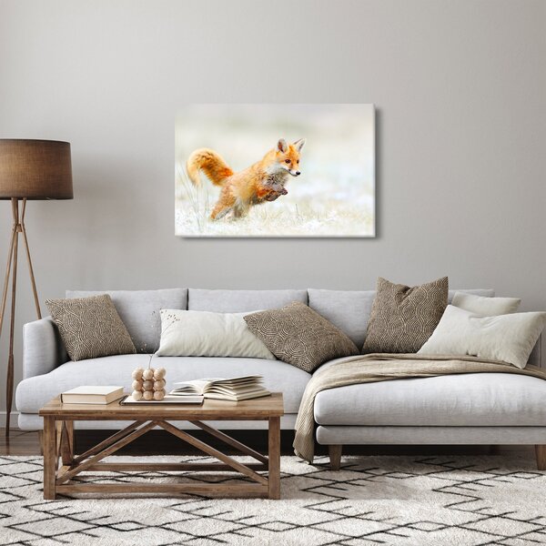Kép - Ugró róka (90x60 cm)