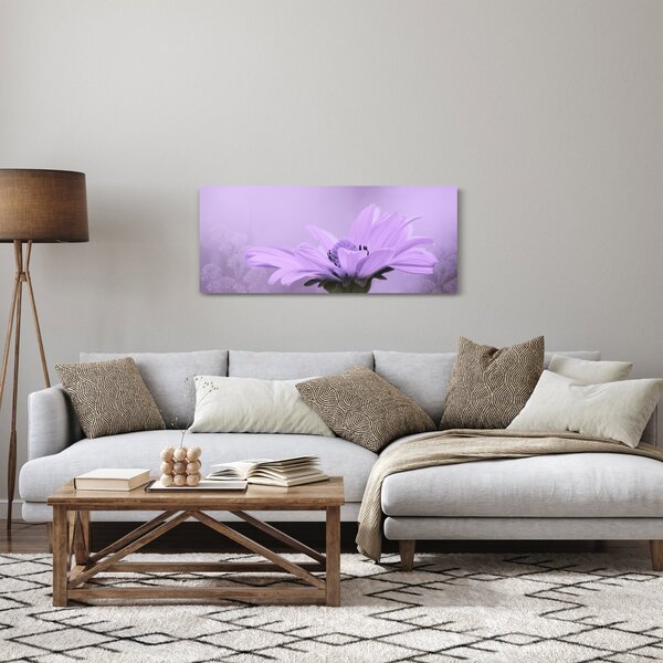 Kép - Ibolya virág (120x50 cm)