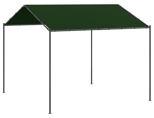Pavilon 4 x 4 x 2,6 m Tópszínű Poliészter és acél