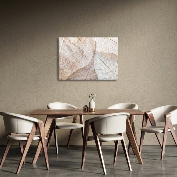 Kép - Bézs levelek (70x50 cm)