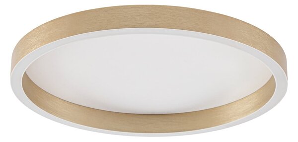 Mennyezeti Lámpa Lucande, Rotundo, dimmable, Arany / Sárgaréz, Nappali, Műanyag, Modern