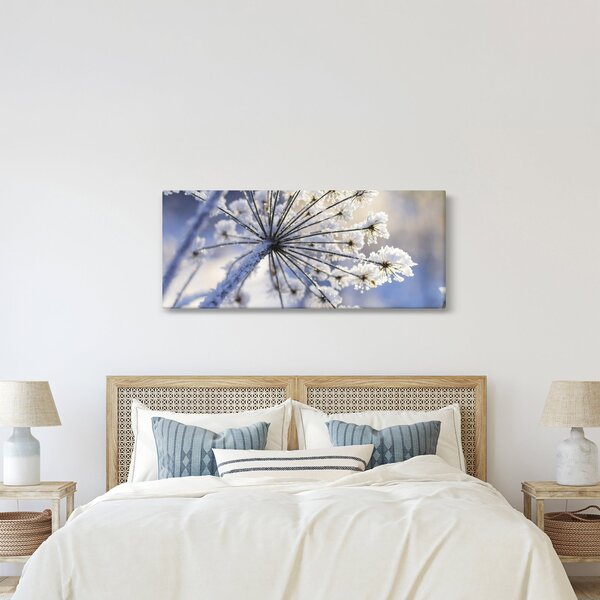 Kép - Fagyott virág (120x50 cm)