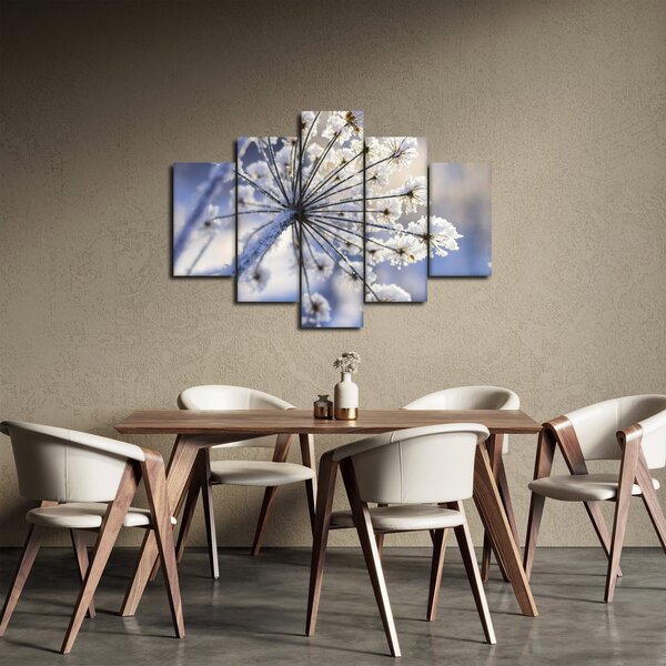 Kép - Fagyott virág (150x105 cm)