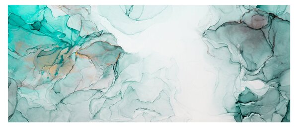 Kép - Tinta absztrakció 2 (120x50 cm)