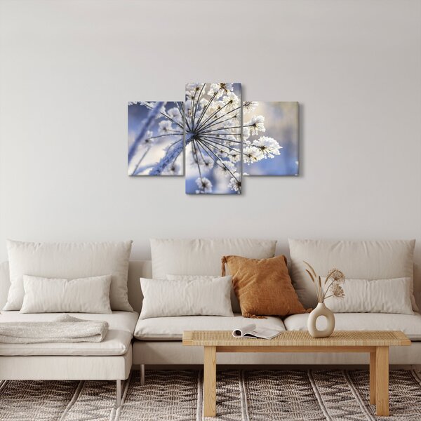 Kép - Fagyott virág (90x60 cm)