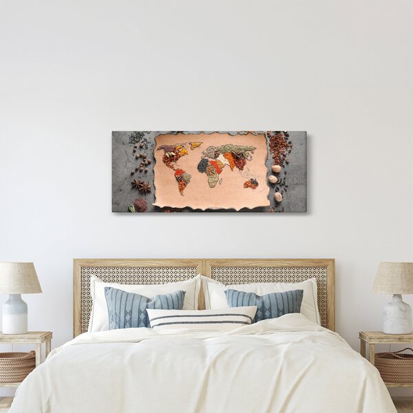 Kép - A világ fűszerei (120x50 cm)