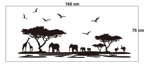 Falmatrica"Afrika" 160x75 cm