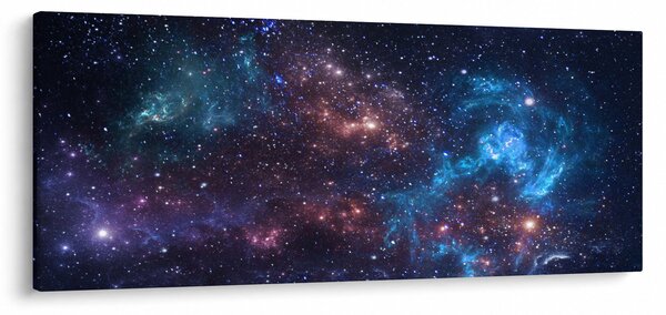 Kép - Éjszakai égbolt (120x50 cm)