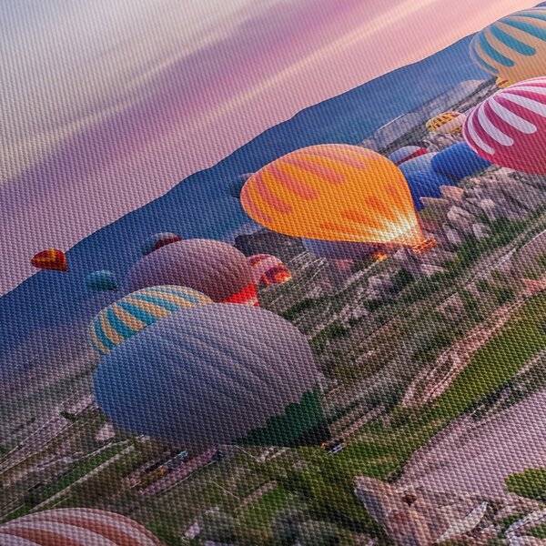 Kép - Hőlégballonok (120x50 cm)