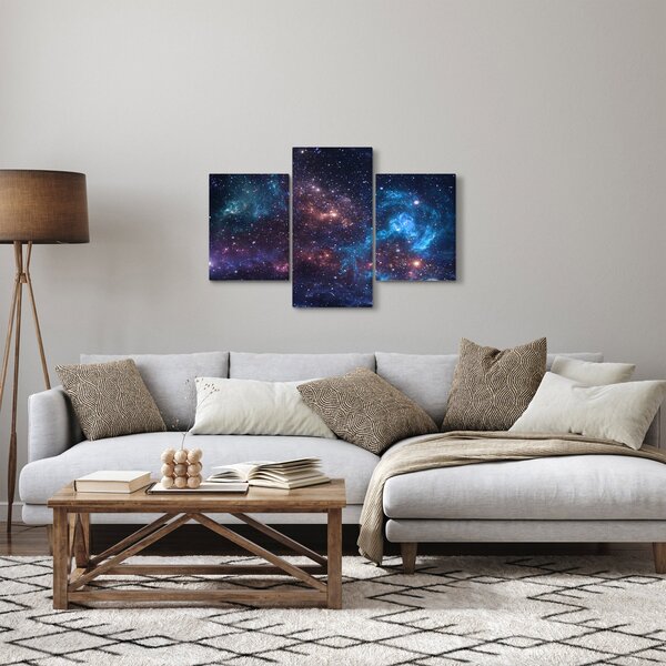 Kép - Éjszakai égbolt (90x60 cm)
