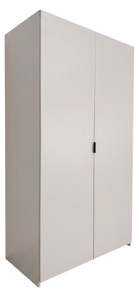 Gardróbszekrény Honolulu 280, Laminált forgácslap, 215x120x60cm, Kasmír