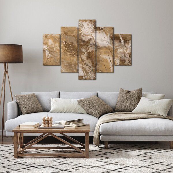 Kép - Barna absztrakció (150x105 cm)