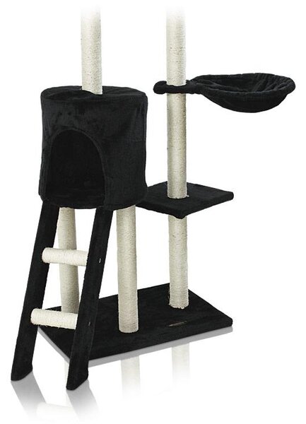 Kaparófa macskáknak Hawaj 138 cm fekete