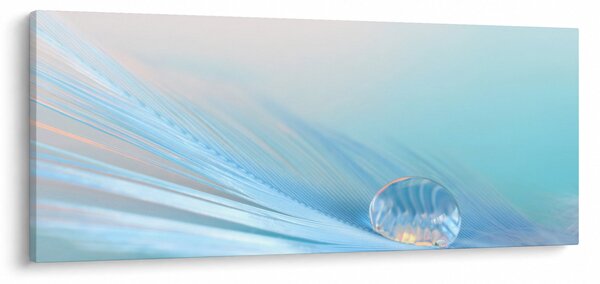 Kép - Kék csepp (120x50 cm)