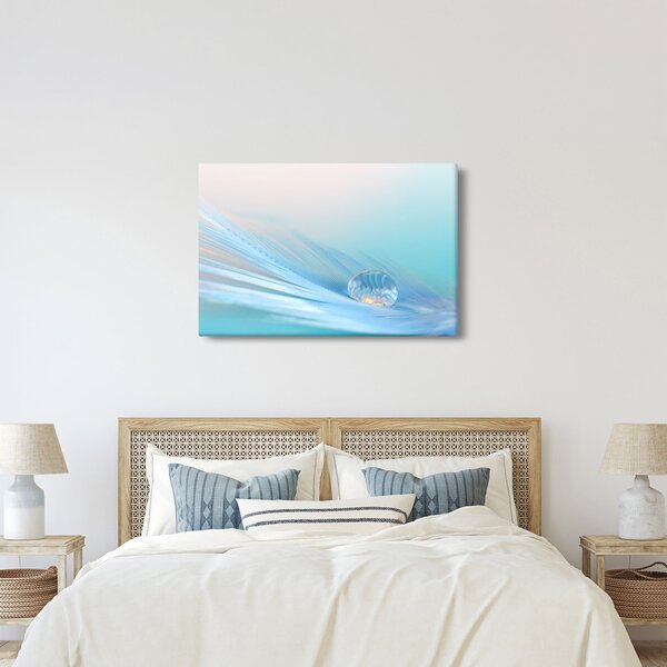 Kép - Kék csepp (90x60 cm)