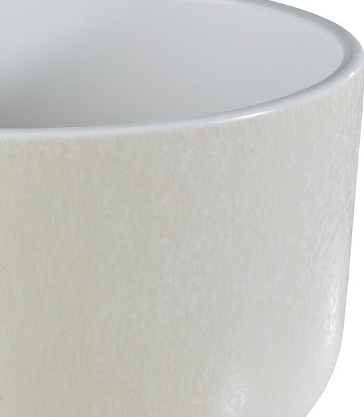 PLANT BOWL kaspó 26cm, fehér