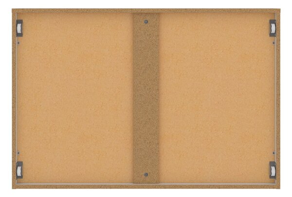 Natúr színű ágy alatti fiók szett 2 db-os 90x190-140x190 cm Naia – Tvilum