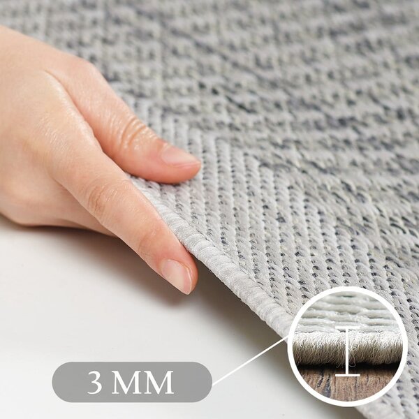 Szürke kültéri szőnyeg 80x150 cm Giza – Ayyildiz Carpets