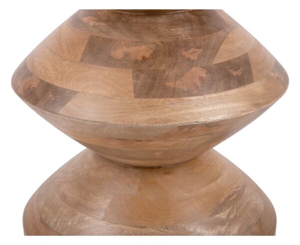 Mangófa kerek tárolóasztal ø 35 cm Totem – Leitmotiv
