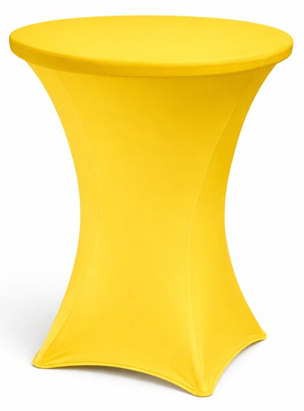 Összecsukható bisztróasztal Ø 80 cm / magasság 110 cm - fehér