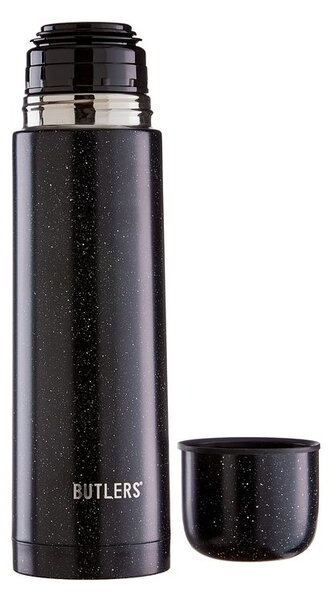 BARRIE termosz, fekete fröcskölt 500 ml