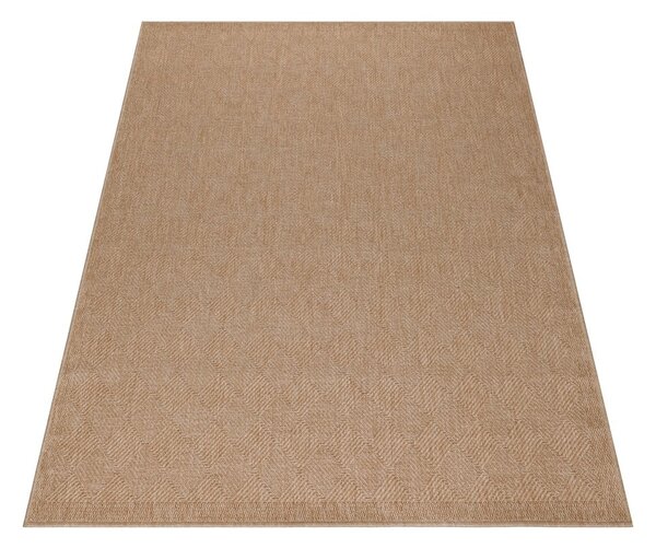 Natúr színű kültéri szőnyeg 80x150 cm Dhaka – Ayyildiz Carpets