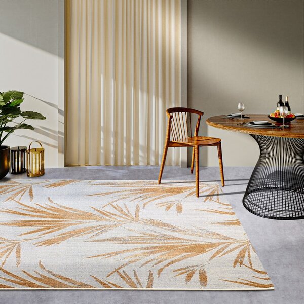 Fehér-aranyszínű kültéri szőnyeg 120x180 cm Leonie – Villeroy&Boch