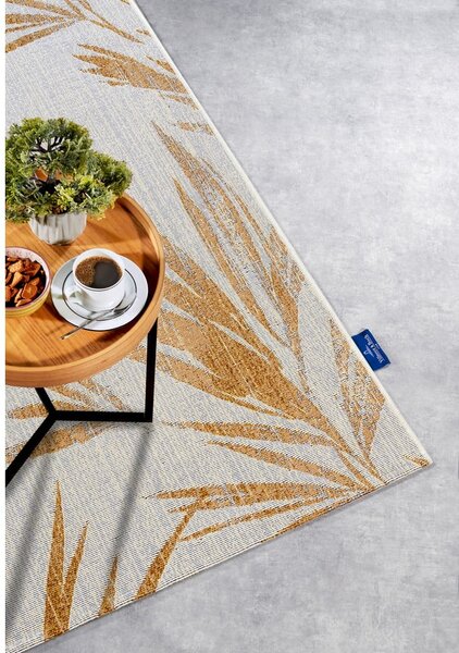 Fehér-aranyszínű kültéri szőnyeg 120x180 cm Leonie – Villeroy&Boch