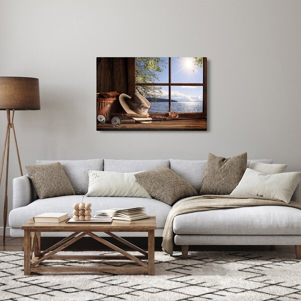 Kép - Horgászfelszerelés (90x60 cm)