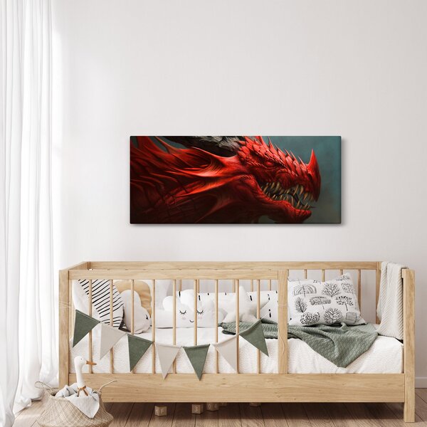Kép - Sárkány (120x50 cm)