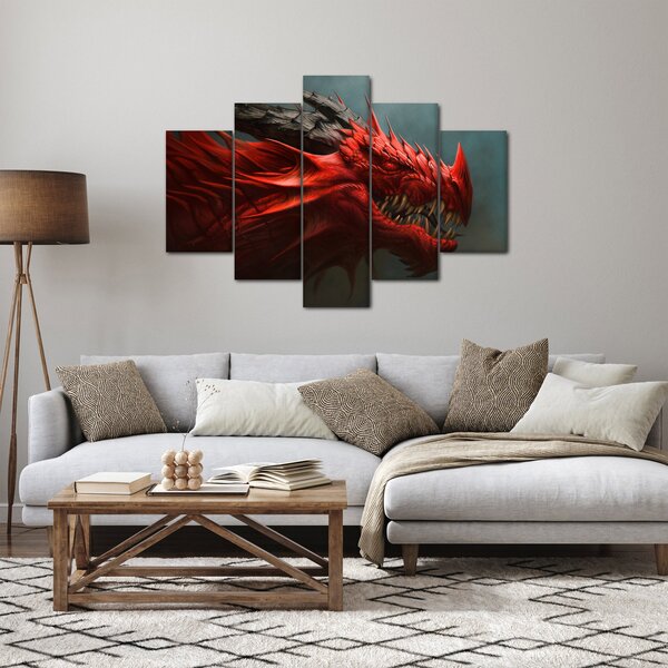 Kép - Sárkány (150x105 cm)
