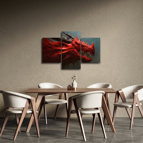 Kép - Sárkány (90x60 cm)