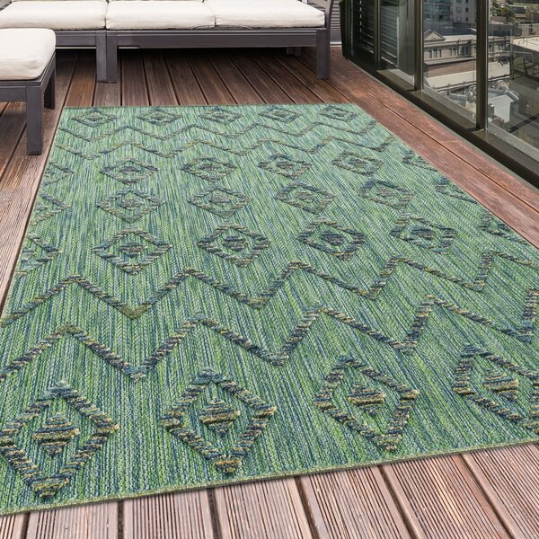 Zöld kültéri futószőnyeg 80x250 cm Bahama – Ayyildiz Carpets