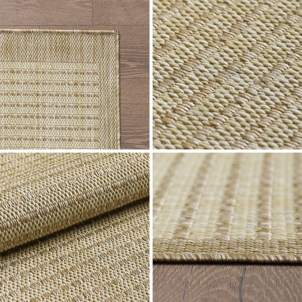Bézs kerek kültéri szőnyeg ø 160 cm Giza – Ayyildiz Carpets