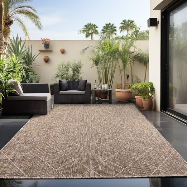 Bézs kültéri szőnyeg 120x170 cm Zagora – Ayyildiz Carpets