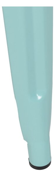 Türkiz fém bárszék szett 2 db-os (ülésmagasság 76,5 cm) – Ixia