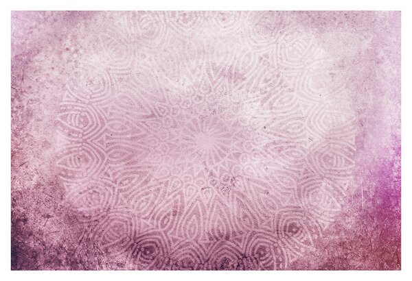 Kép - Mandala rózsaszín falon (90x60 cm)