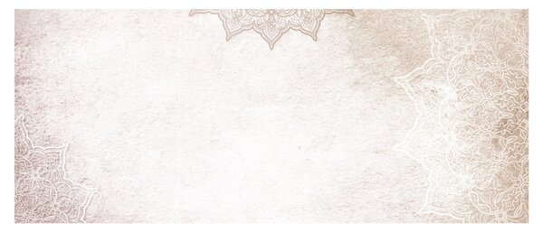Kép - Mandalák a falban (120x50 cm)