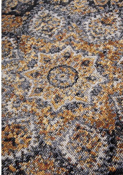 Antracitszürke-aranyszínű kültéri szőnyeg 120x180 cm Martha – Villeroy&Boch