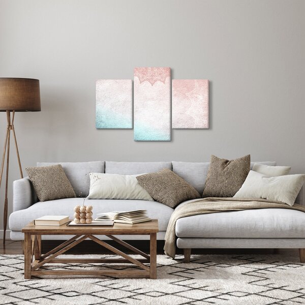 Kép - Mandalák a falban 2 (90x60 cm)