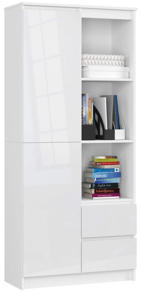 Polc R 80 cm CLP R11 magasfényű fehér